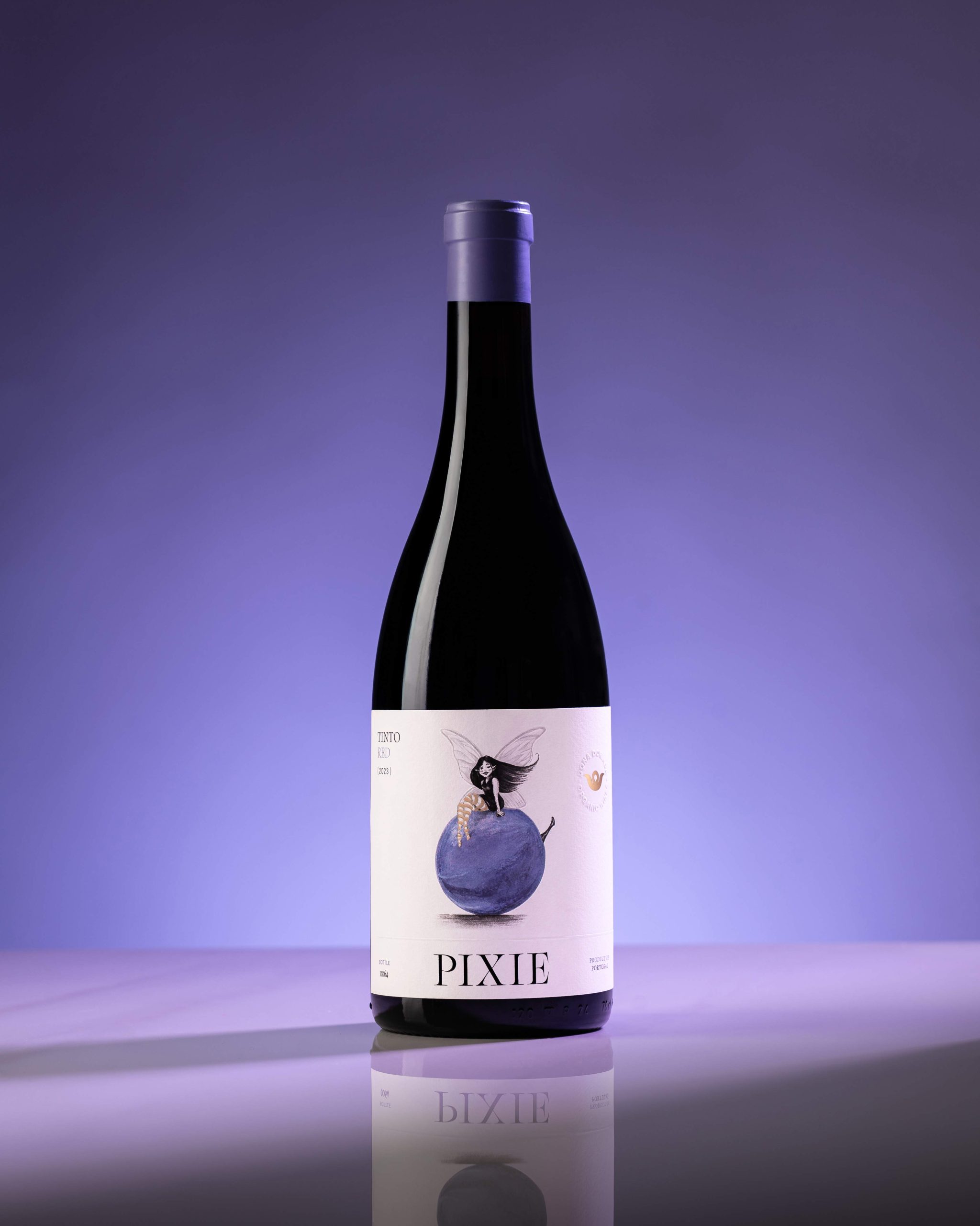 Pixie玫瑰葡萄酒?包裝設(shè)計欣賞學習