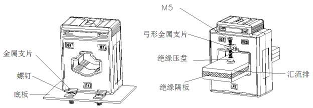 電流互感器的說明圖