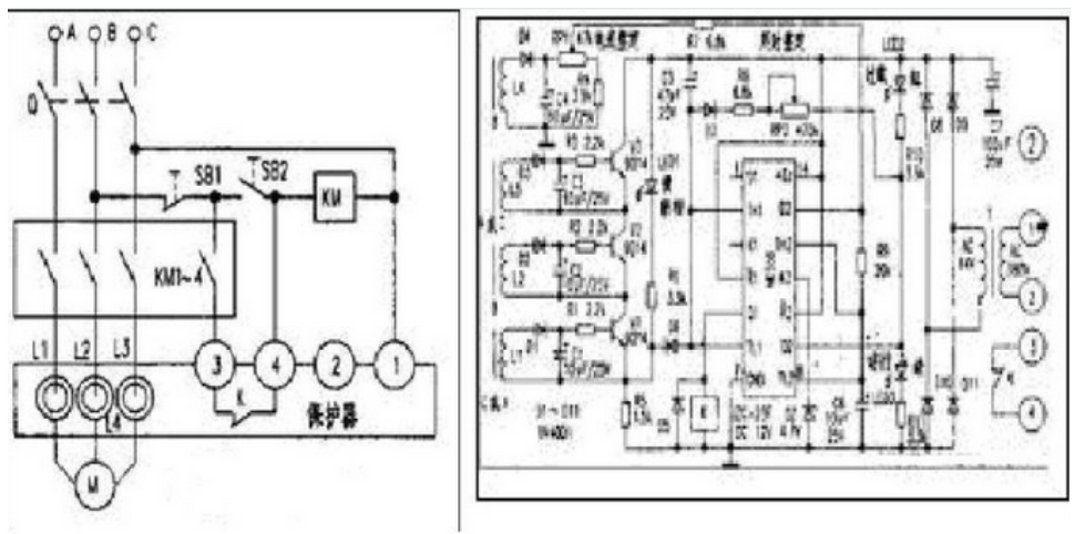 電動(dòng)機(jī)保護(hù)器工作原理圖分析